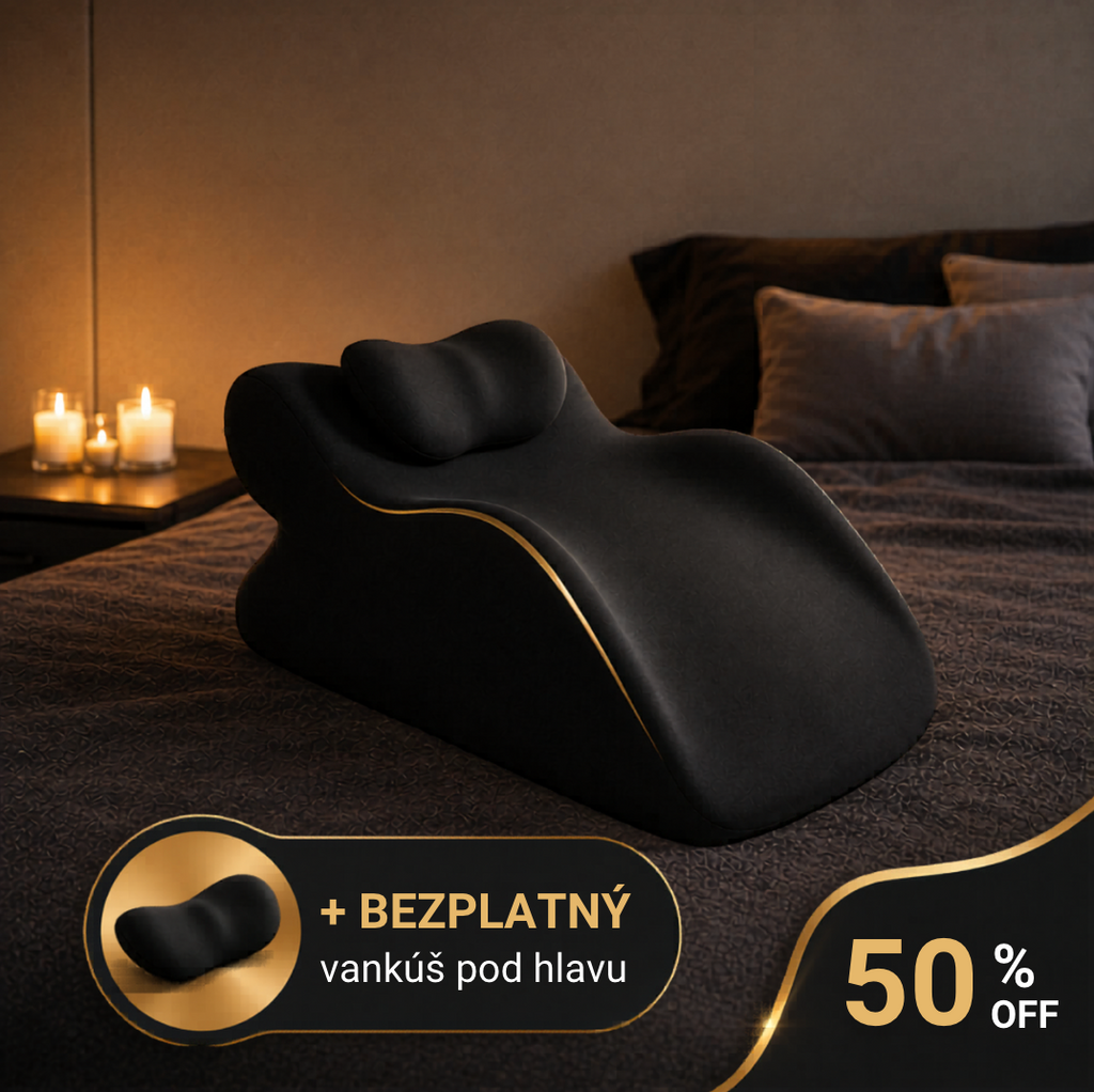 Podporný vankúš pre intímne chvíle