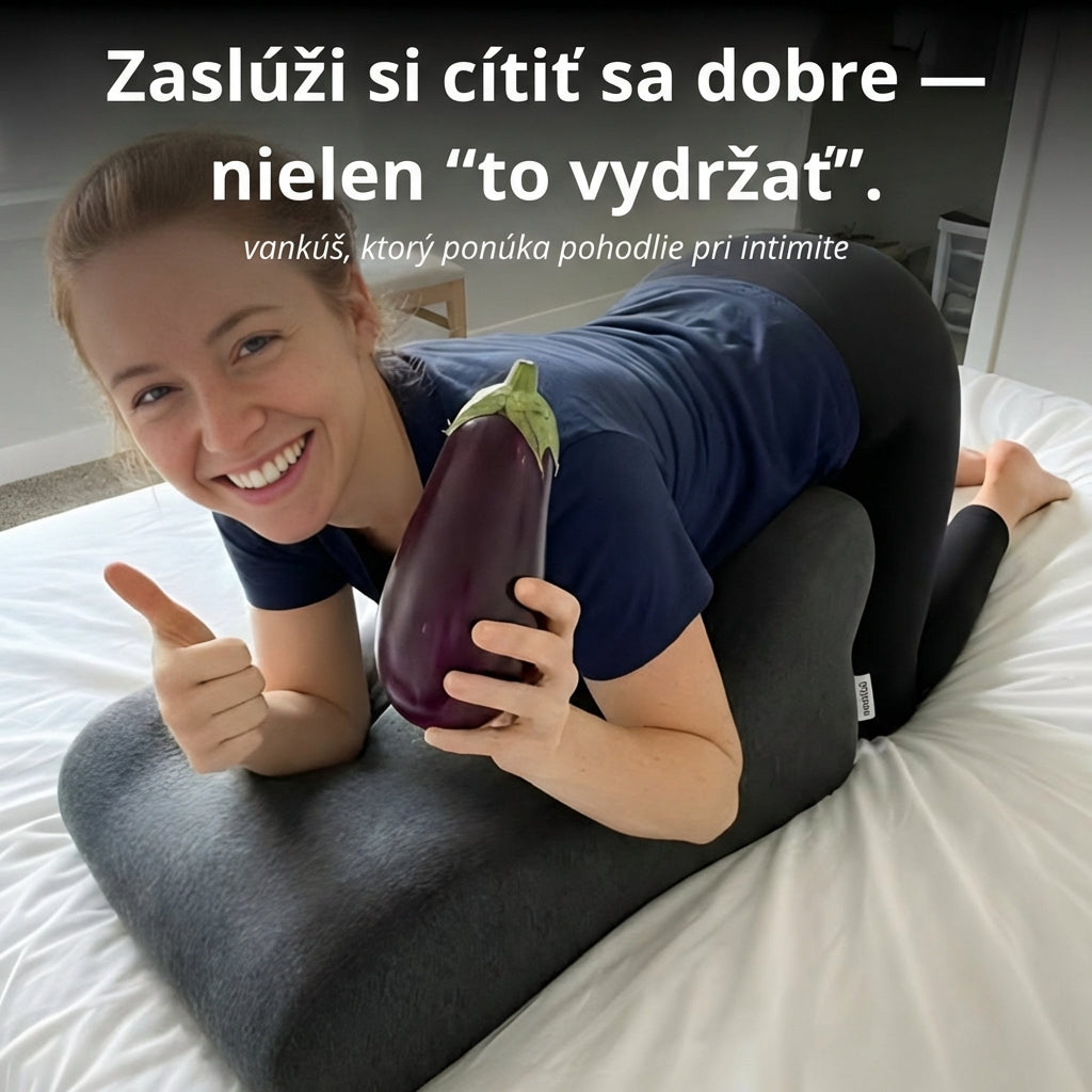 Vankúš na podporu intimity